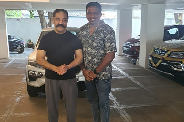 இப்போவே சம்பவம் செய்ய ஆரம்பிச்சுட்டாரு உலக நாயகன்... ஜிம் டிரெயினருக்கு பரிசளித்த கார் இவ்ளோ பாதுகாப்பானதா!..