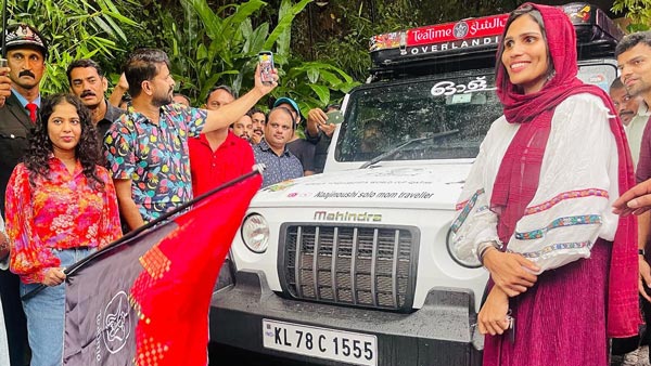 5 குழந்தைகளுக்கு தாய்... கேரள இளம்பெண்ணின் கத்தார் நோக்கிய கார் பயணம்!! எதற்காகனு தெரியுமா?