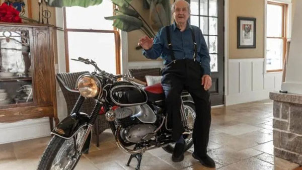 90 வயது தந்தைக்கு செம்ம ஷாக் பரிசு கொடுத்த மகன்!!