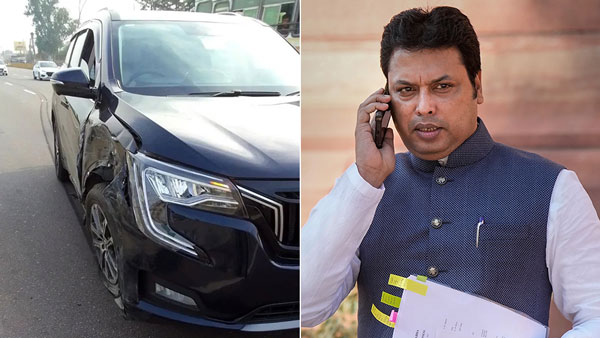 விபத்தில் சிக்கிய கார்... உள்ளே இருந்தது அவரா! தேர்தல் நேரத்தில் நடந்த திடீர் சம்பவத்தால் பெரும் பரபரப்பு!