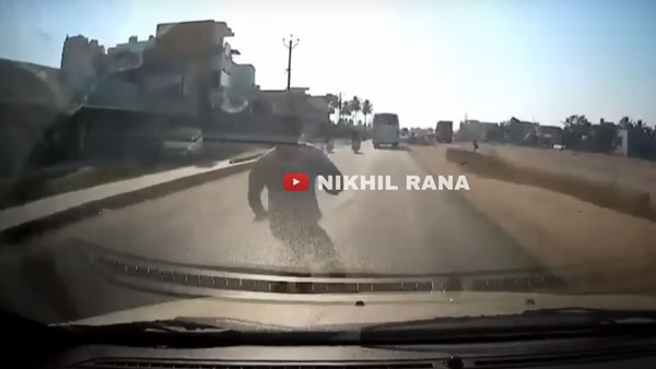 சாலையில் பணம் பறிக்க இப்படியெல்லாம் நடக்குது... உஷார் மக்களே