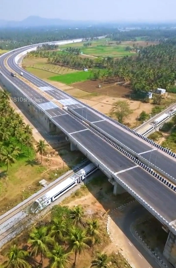 ஆனந்த் மஹிந்திராவையே கவர்ந்த ட்ரோன் வீடியோ!!