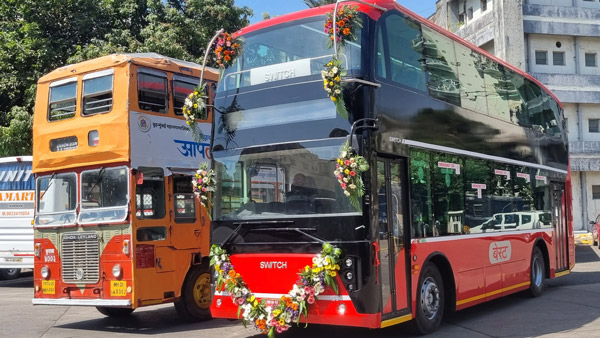 கப்பல் மாதிரி இருக்கு! எலெக்ட்ரிக் டபுள் டக்கர் பஸ் வந்தாச்சு! எல்லாரும் செல்பி எடுத்து சீன் போட போறாங்க! கப்பல் மாதிரி இருக்கு! எலெக்ட்ரிக் டபுள் டக்கர் பஸ் வந்தாச்சு! எல்லாரும் செல்பி எடுத்து சீன் போட போறாங்க!