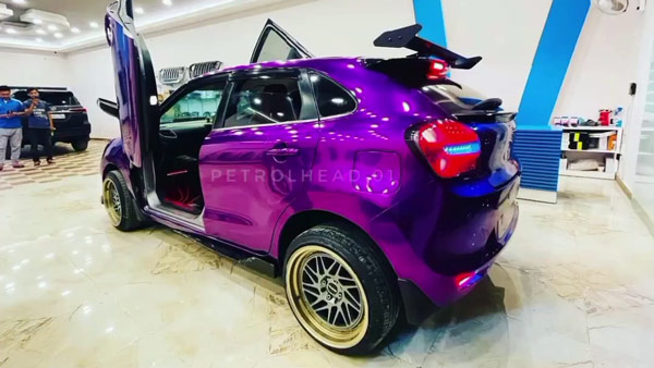 இந்தியாவின் முதல் மாடிஃபைடு டொயோட்டா க்ளான்ஸா கார்!!