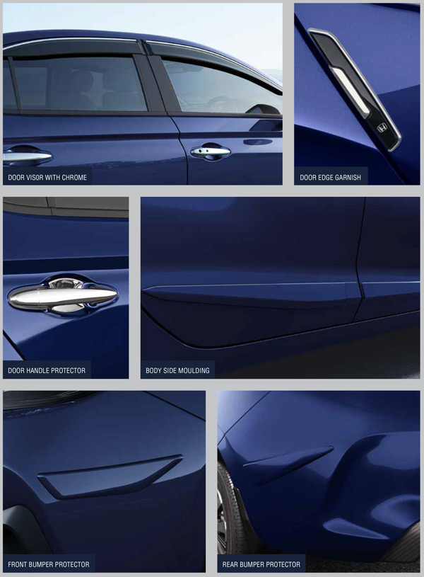 2023 ஹோண்டா சிட்டி காருக்கான ஆக்ஸஸரீகள் அறிவிப்பு!!