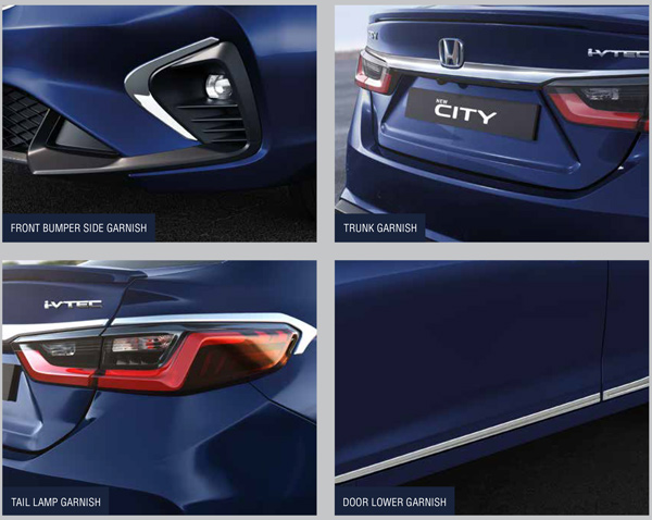 2023 ஹோண்டா சிட்டி காருக்கான ஆக்ஸஸரீகள் அறிவிப்பு!!