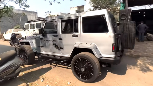 உண்மையான அமெரிக்க ஜீப் வ்ராங்க்லர் வாகனமே தோற்றுவிடும்!!