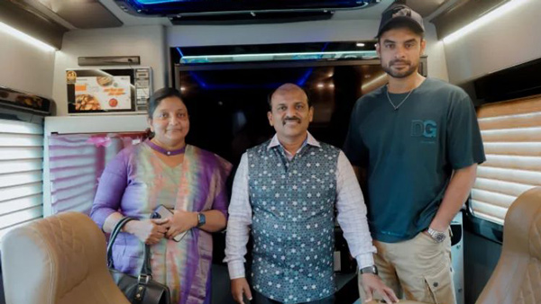 actor tovino thomas buys new caravan