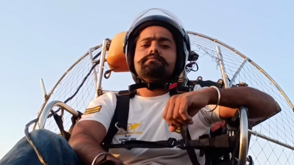 Cycle repairer now paraglider pilot