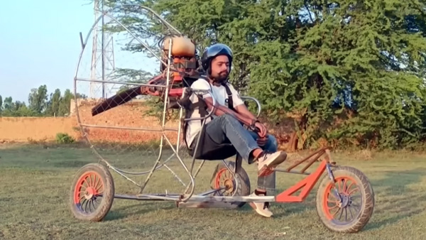 Cycle repairer now paraglider pilot