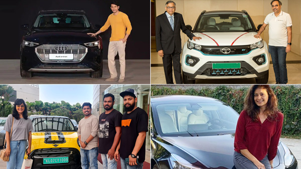 Famous indians who drive an electric car