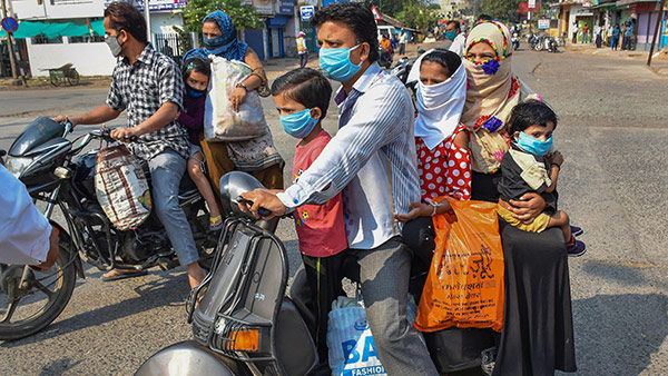 Kids on two wheeler in kerala
