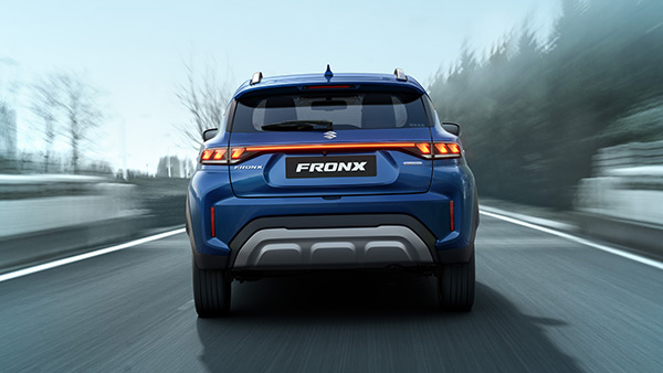 Maruti Fronx Rear Design