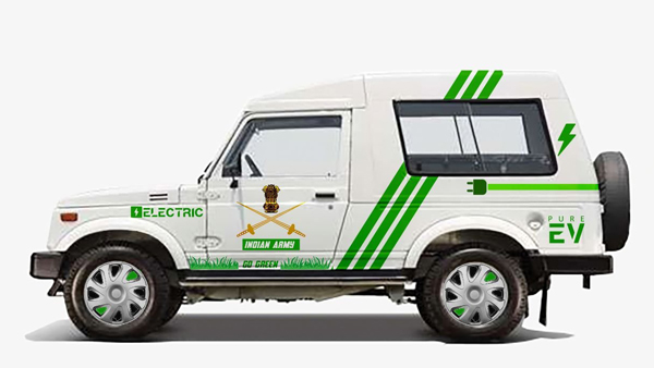 Maruti gypsy converted into electric