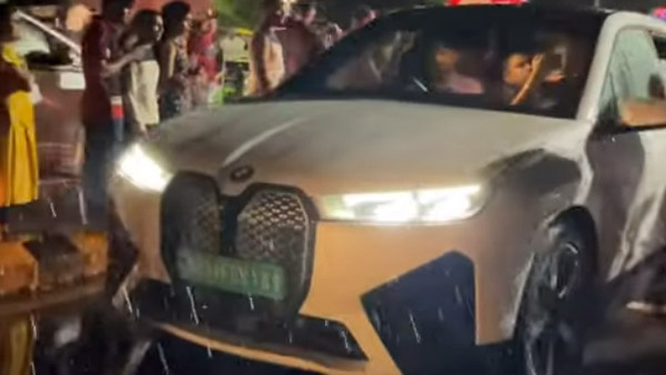 Nitin gadkari bmw ix