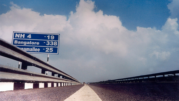 Compulsory ahead Traffic Sign