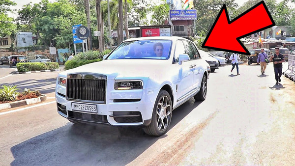 Shahrukh khan rolls royce cullinan