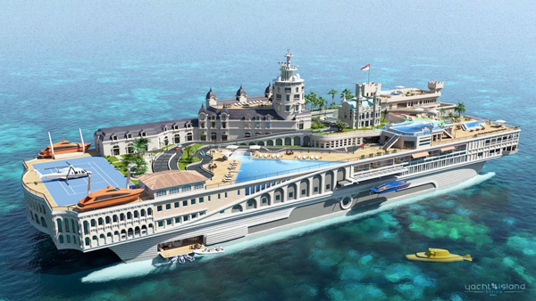 luxury yachts in the world