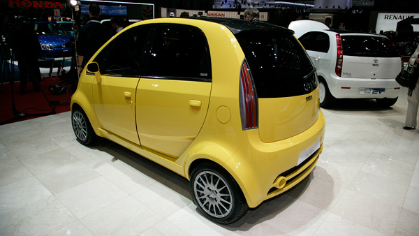 Tata Nano Rear Tata Nano Rear