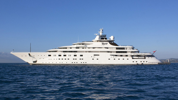 luxury yachts in the world