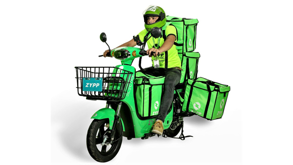 zypp electric partnered with zomato