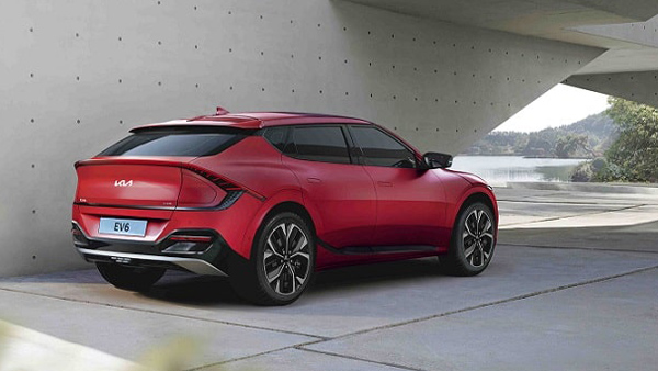 Kia ev6 rear view