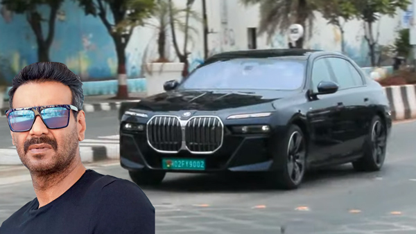 Ajay Devgn BMW i7 Electric Car