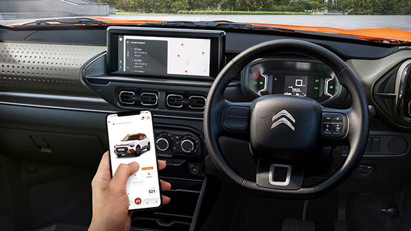 Citroen c3 turbo shine interior design