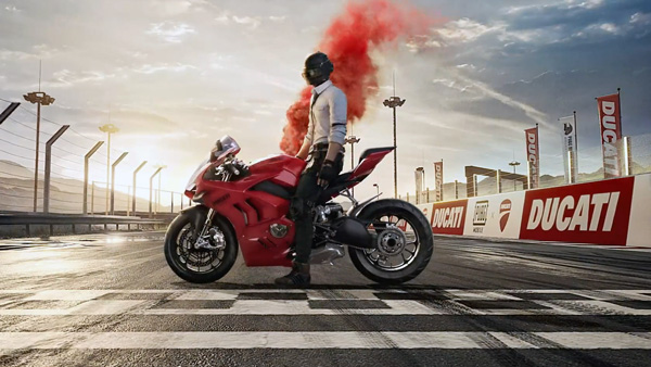 ducati panigale v4 s in pubg