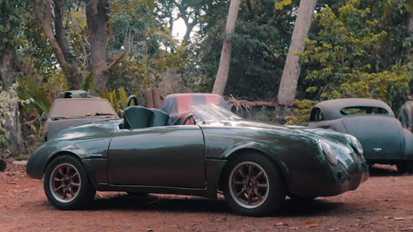 Honda city converted into porsche car