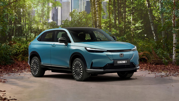 Honda e ny1 suv front profile