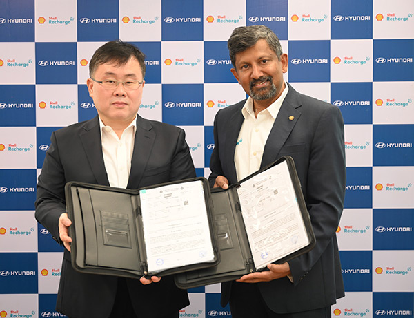 Hyundai partners with shell