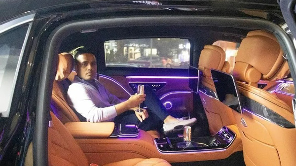 mercedes-maybach s680 own by abhishek agarwal