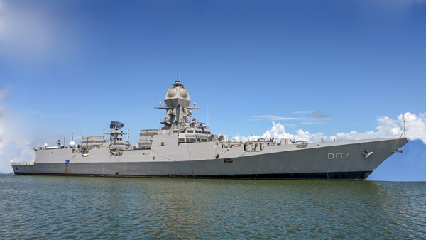 INS Mormugao Missile Test