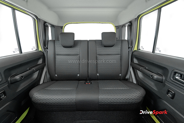 Maruti suzuki jimny rear seat