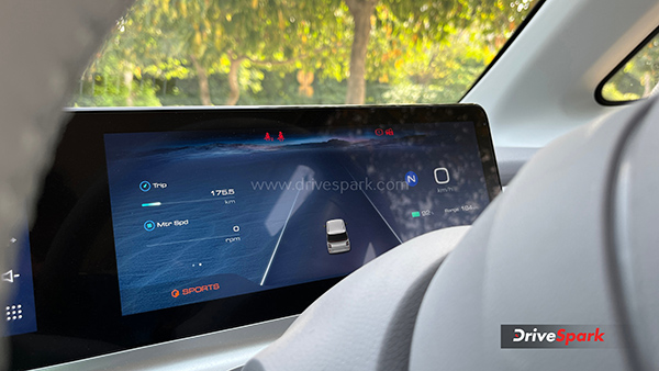 Mg comet ev instrument