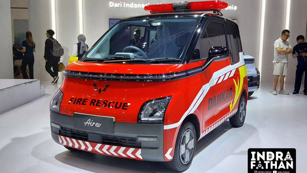 mg comet ev showcased in indonesia