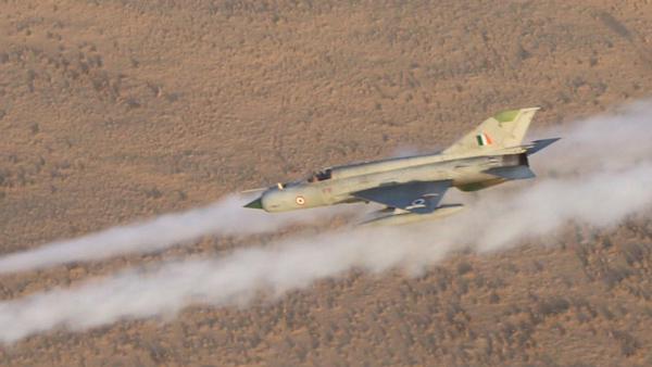 Mig 21 on air