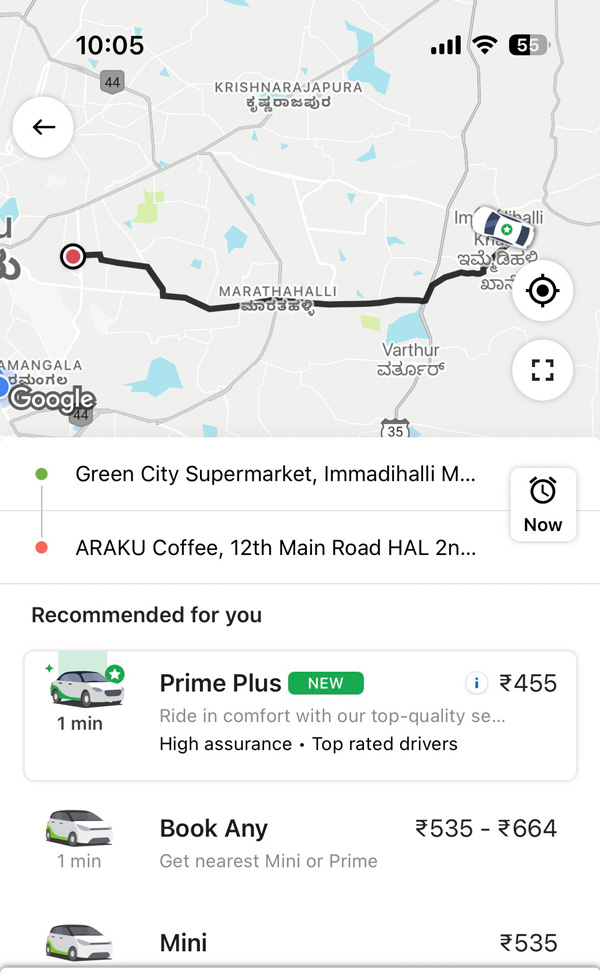 ola prime plus