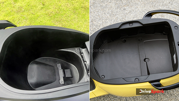 Simple one vs ola s1 pro storage