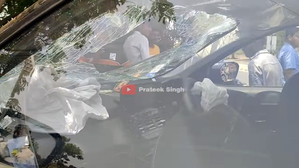 Tata Harrier Accident