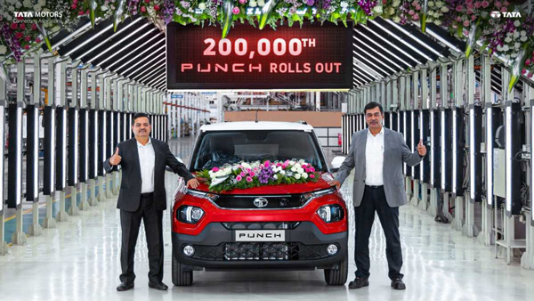 Tata Punch 2 Lakh Production Milestone Tata Punch 2 Lakh Production Milestone