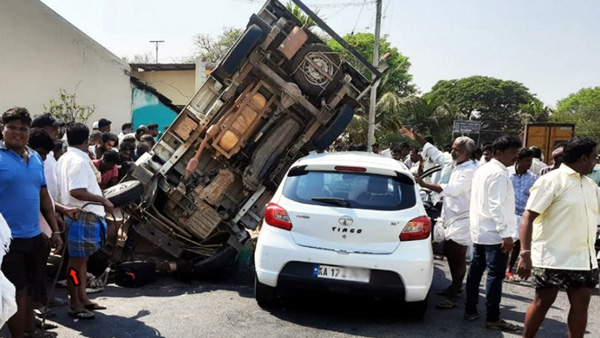 Tata tiago collides
