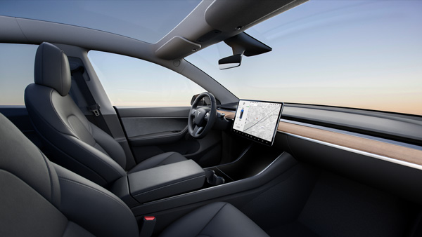Tesla model y interior