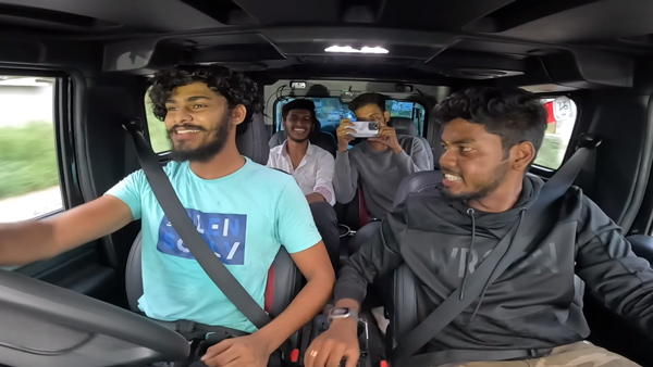 TTF Vasan Riding without license