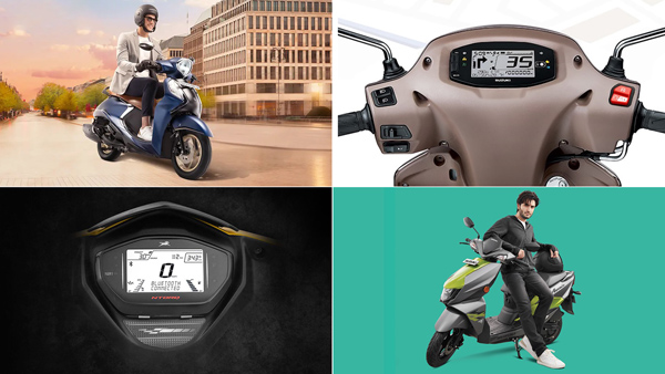 Two wheelers with digital instrument screens