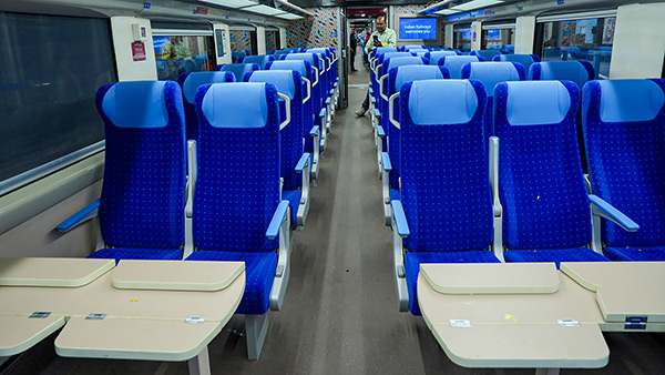 Vande bharat seat