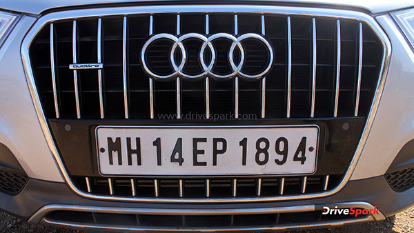 Vehicle Number Plate Size
