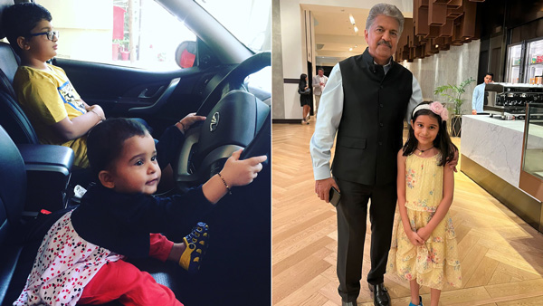 anand mahindra met 8 year old girl