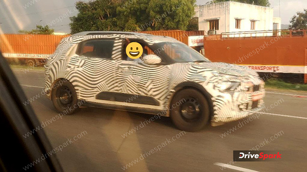 citroen c3 aircross spied